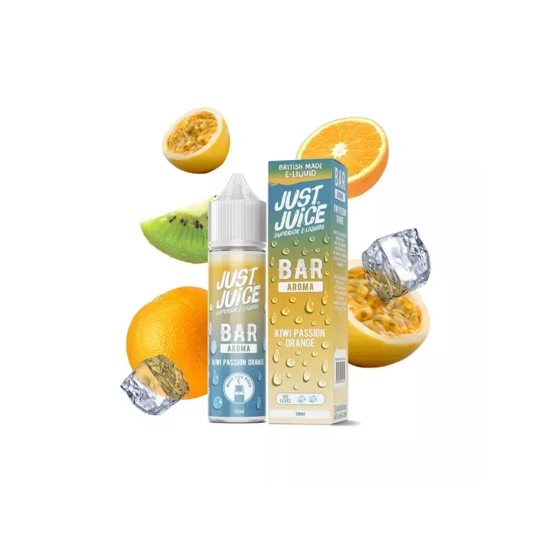 Just Juice Bar Kiwi Passion Fruit Orange Longfill 12 ml – longfill do e-papierosa kiwi, marakuja i pomarańcza | smak premium