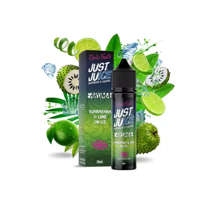 Just Juice Exotic Guanabana Lime Ice – 12 ml
