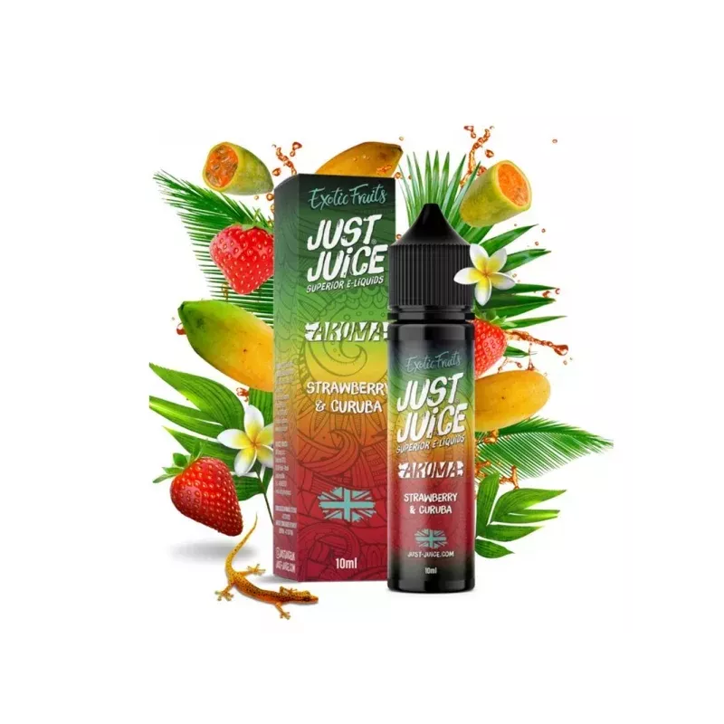 Just Juice Exotic Fruits Strawberry Curuba Longfill 12 ml – Nic Salt E-Liquid