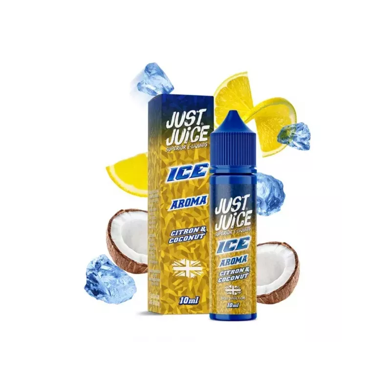 Just Juice Ice Citron Coconut Longfill 12 ml – longfill do e-papierosa cytrus i kokos | smak premium
