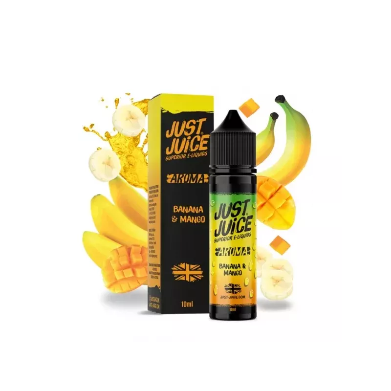 Just Juice Iconic Banana Mango – longfill 12 ml