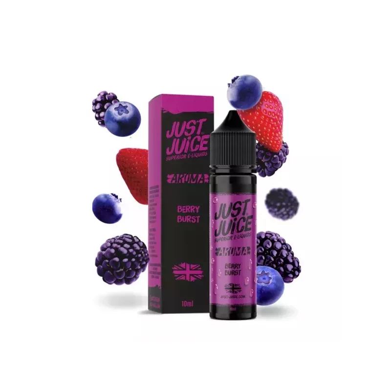 Just Juice Iconic Berry Burst Longfill 12 ml – longfill do e-papierosa mix owoców leśnych | smak premium