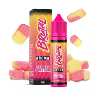 Brutal By Just Juice Rhubarb & Custard – 12 ml