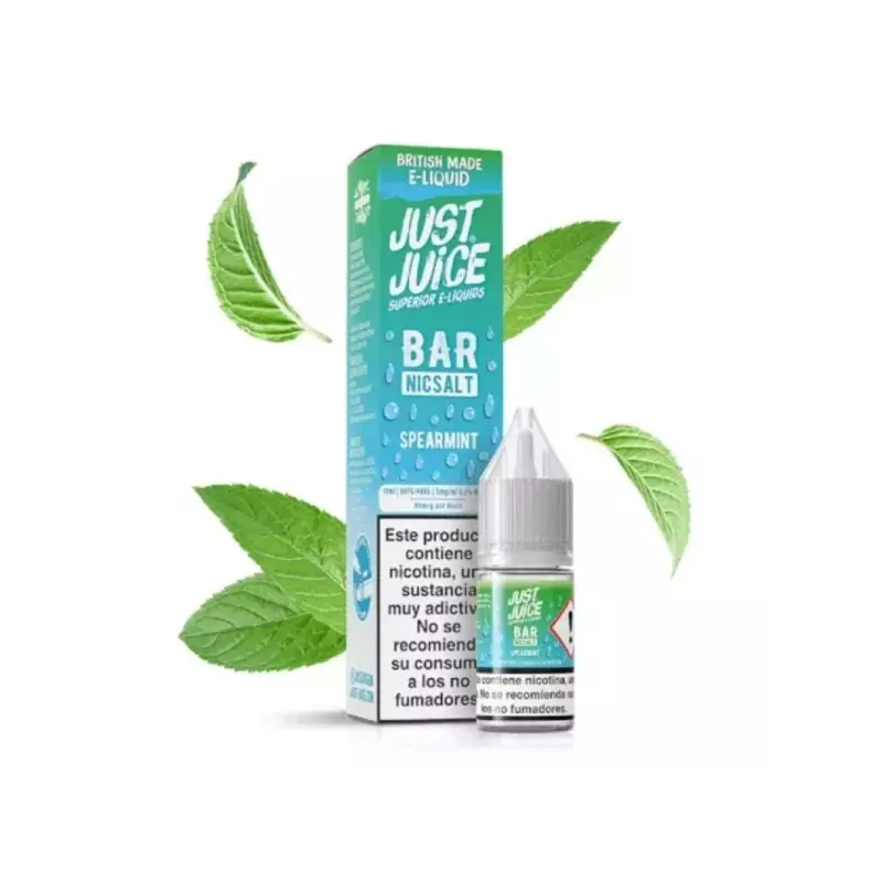Just Juice Bar Spearmint Longfill 12 ml – longfill do e-papierosa mięta zielona | smak premium
