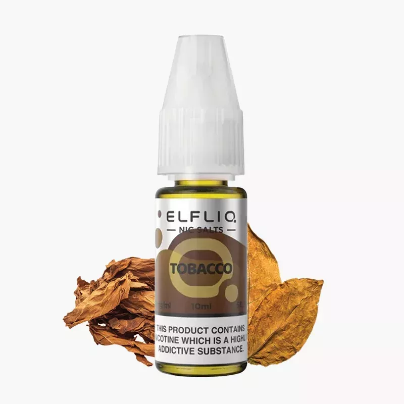ELFLIQ Tobacco 10 ml fľaša – ELFLIQ e-liquid s príchuťou klasický tabak