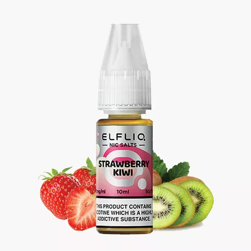 ELFLIQ Strawberry Kiwi 10 ml fľaša – ELFLIQ e-liquid s príchuťou jahoda a kivi