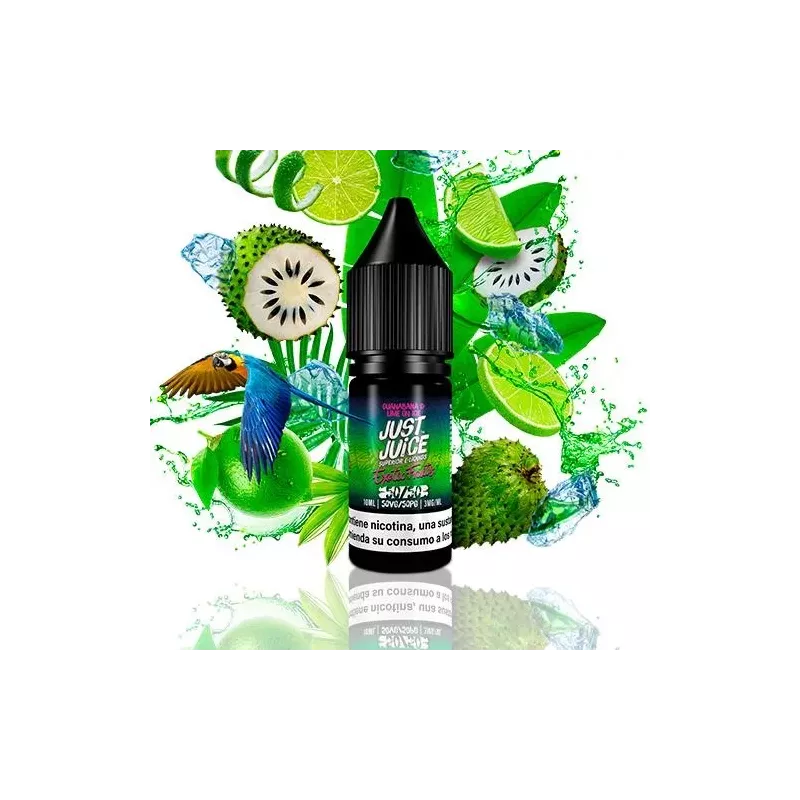 Just Juice 50/50 Exotic Fruits Guanabana & Lime On Ice 10 ml