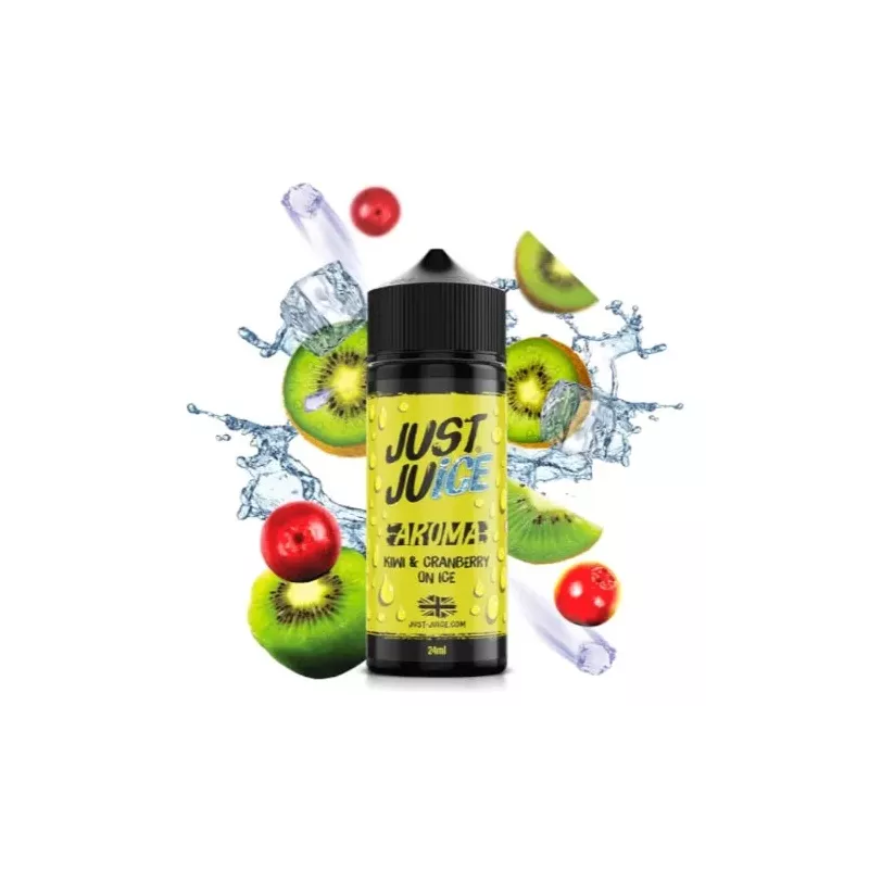 Just Juice Iconic Kiwi Cranberry On Ice Longfill Aroma 24 ml