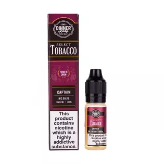 Dinner Lady Salts Select Tobacco Captain 10 ml – nikotinsó