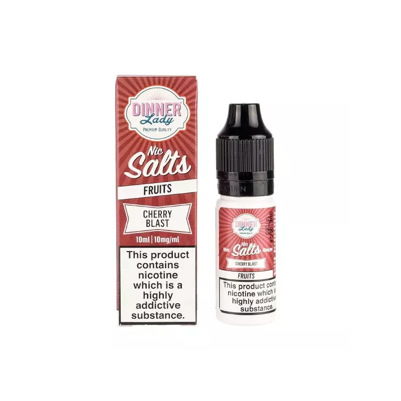 Dinner Lady Cherry Blast 10 ml – nikotínová soľ | vapecity24