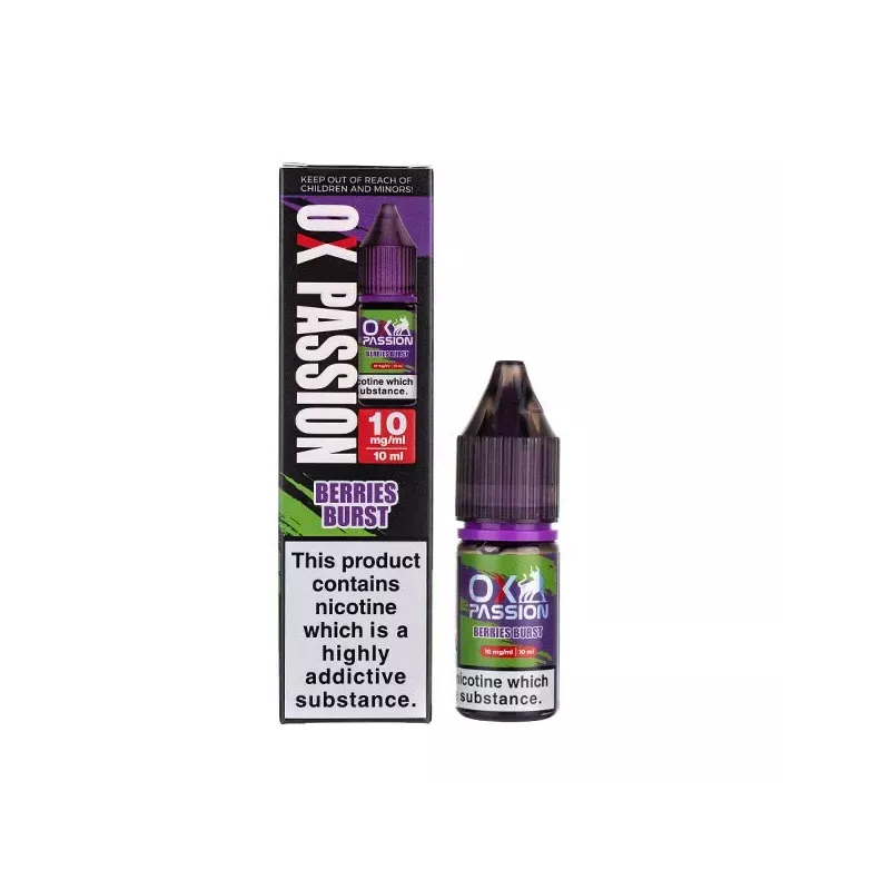 Oxva OX Passion Salts Berry Burst e-liquid 10 ml