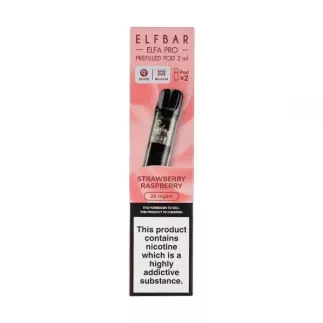 Elf Bar ELFA Pro Strawberry Raspberry POD cartridge 2 ml (2 pcs)