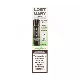 Lost Mary Tappo Kiwi Passion Fruit Guava POD cartridge 2 ml