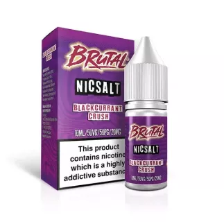 Brutal Drinks Salts By Just Juice Blackcurrant Crush 10 ml