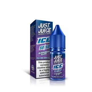 Just Juice Ice Blackcurrant Lime 50/50 10 ml – e-liquid