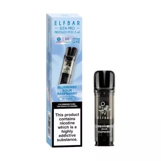 Elf Bar ELFA Pro Blueberry Sour Raspberry POD cartridge 2 ml (2 pcs)