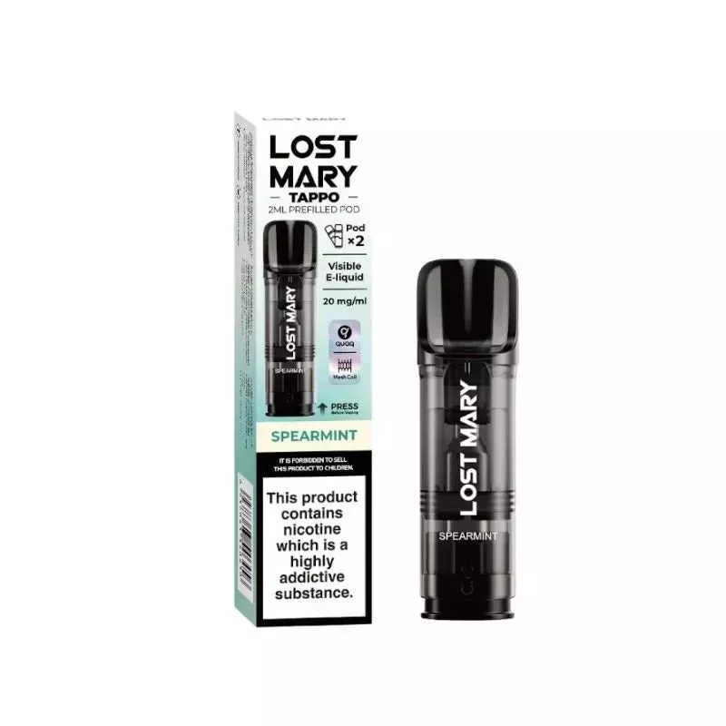 Lost Mary Tappo Spearmint POD cartridge 2 ml