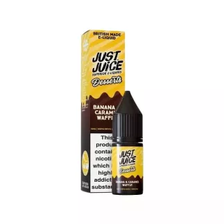 Just Juice Desserts Salts Banana Caramel Waffle liquid 10 ml