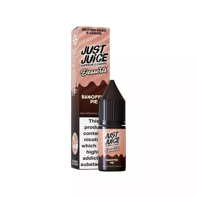 Just Juice Desserts Salts Banoffee Pie liquid 10 ml