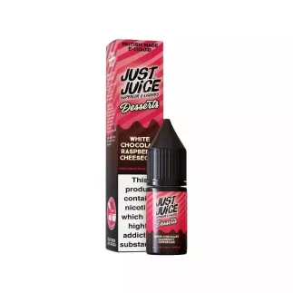 Just Juice Desserts Salts White Chocolate Raspberry Cheesecake liqu…