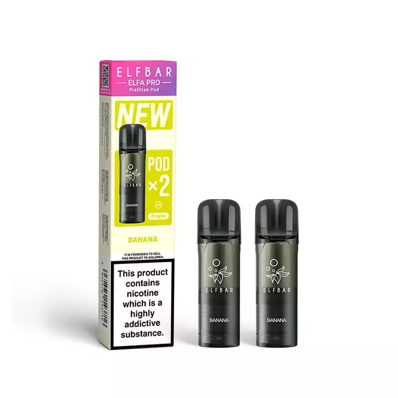 Elf Bar ELFA Pro Banana POD cartridge 2 ml (2 pcs)