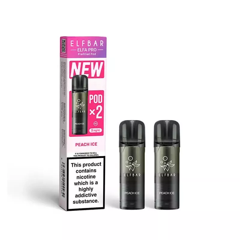 Elf Bar ELFA Pro Peach Ice POD cartridge 2 ml (2 pcs)