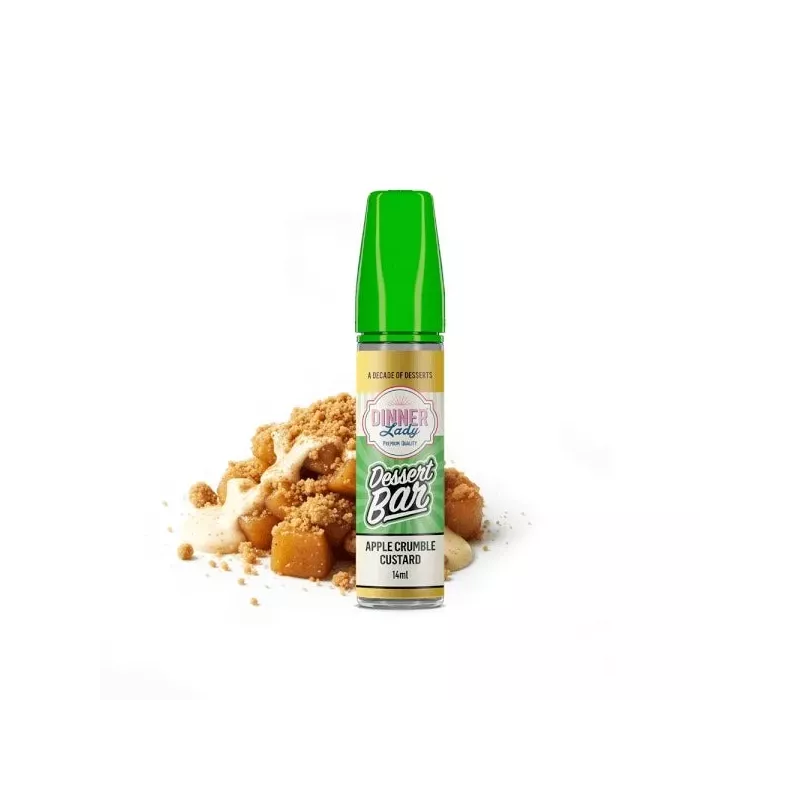 Dinner Lady Dessert Apple Crumble Custard longfill 14 ml