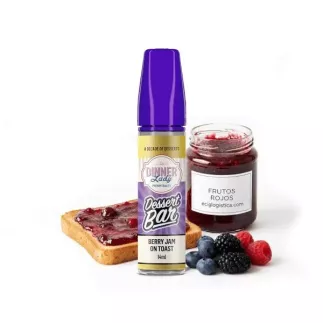 Dinner Lady Desserts Berry Jam On Toast Longfill Aroma 14 ml