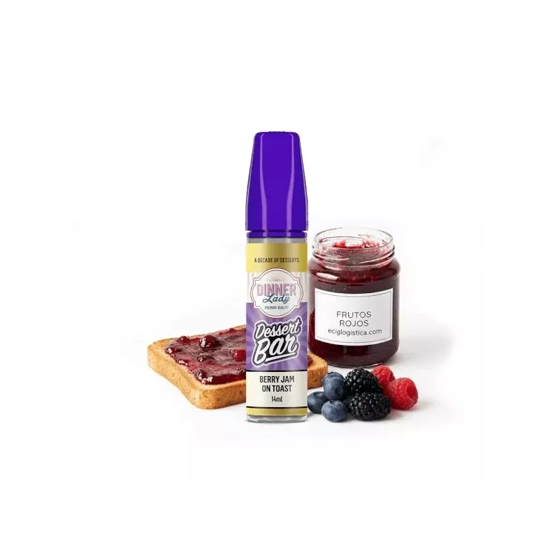 Dinner Lady Desserts Berry Jam On Toast longfill příchuť 14 ml