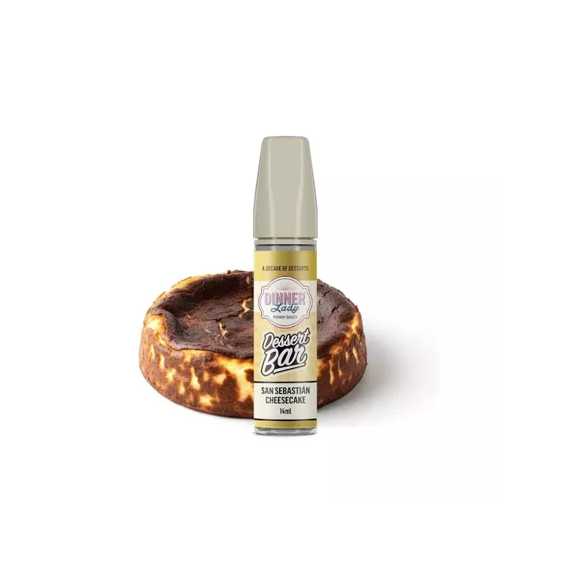 Dinner Lady Desserts San Sebastián Cheesecake Longfill Aroma 14 ml