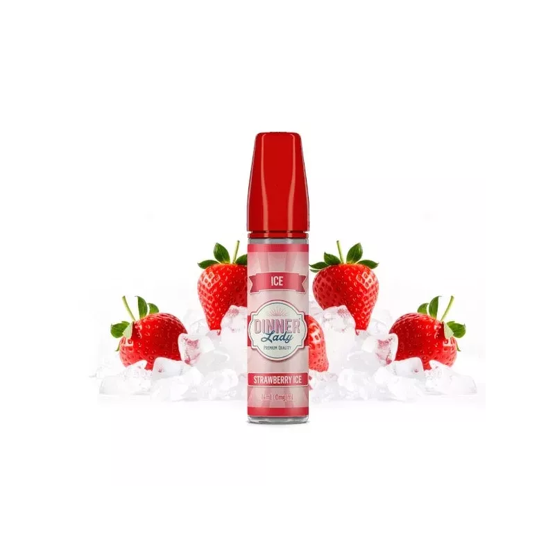 Longfill Dinner Lady Strawberry Ice 14 ml
