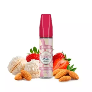 Dinner Lady Strawberry Macaroon longfill příchuť 14 ml