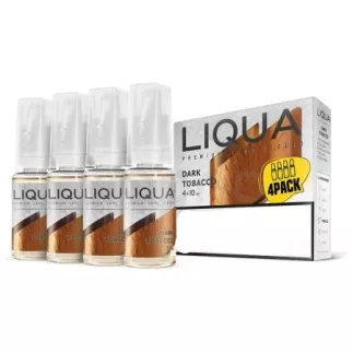 LIQUA Dark Tobacco e-liquid 4 × 10 ml