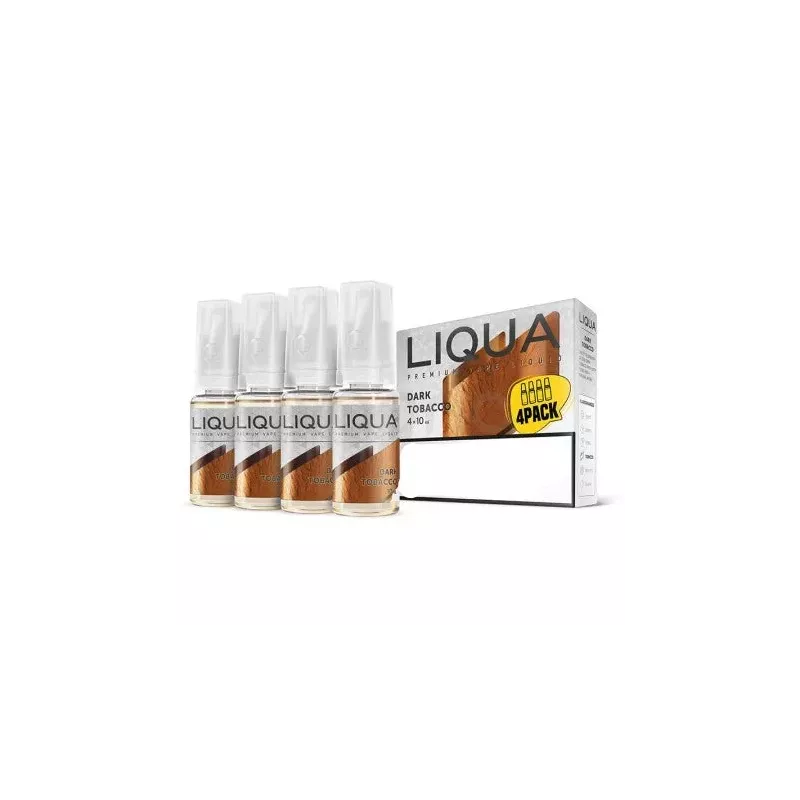 LIQUA Dark Tobacco náplně 4 × 10 ml