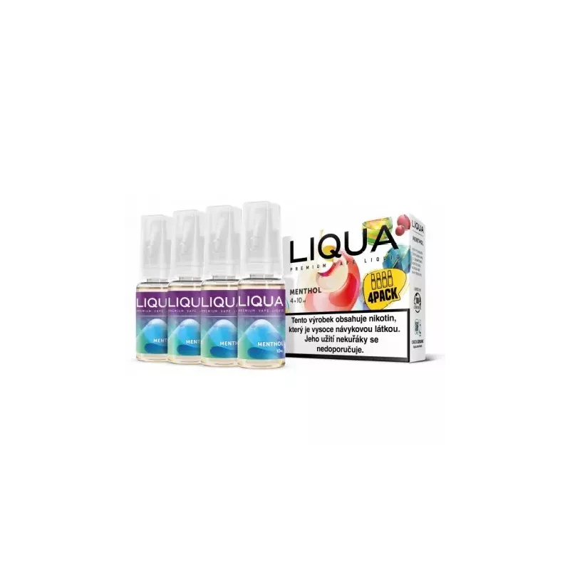 LIQUA Menthol náplně 4 × 10 ml