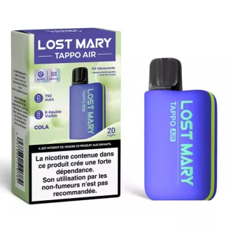 Lost Mary Tappo Air Starter Kit 750 mAh Ocean Blue – Cola