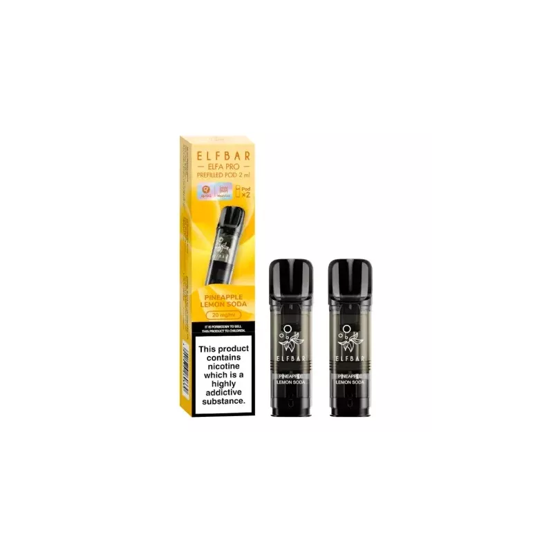 Elf Bar ELFA Pro Pineapple Lemon POD cartridge 2 ml (2 pcs)
