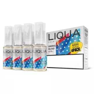 LIQUA American Blend náplně 4 × 10 ml