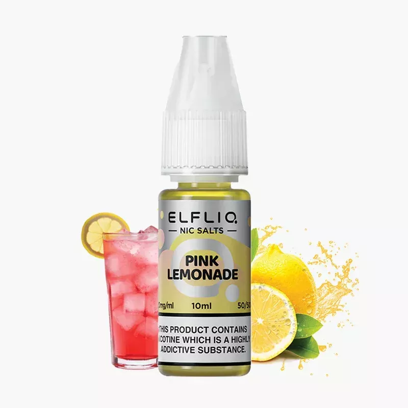ELFLIQ Pink Lemonade 10 ml fľaša – ELFLIQ e-liquid s príchuťou ružová limonáda