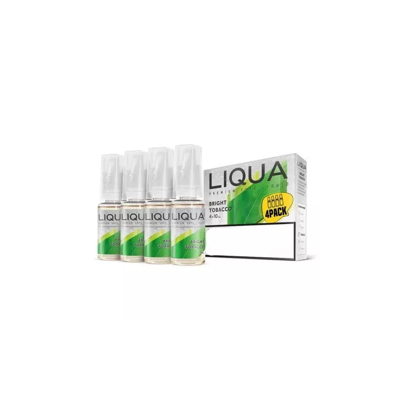 LIQUA Bright Tobacco náplně 4 × 10 ml