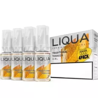 LIQUA Traditional Tobacco e-liquid 4 × 10 ml