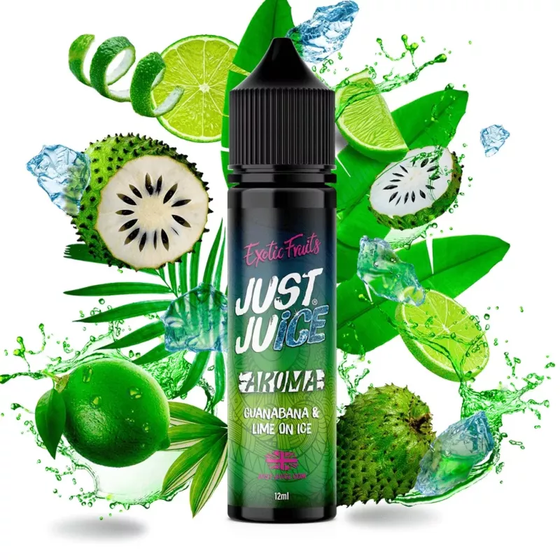 Just Juice Exotic Fruits Guanabana Lime Ice Longfill Aroma 24 ml