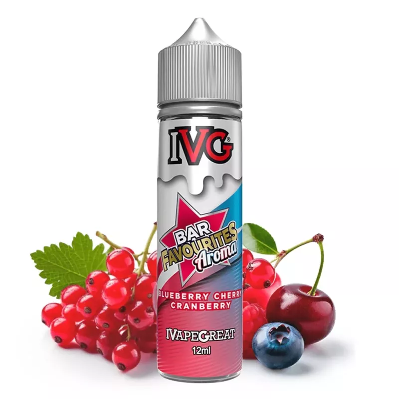 IVG Blueberry Cherry Cranberry longfill příchuť 24 ml