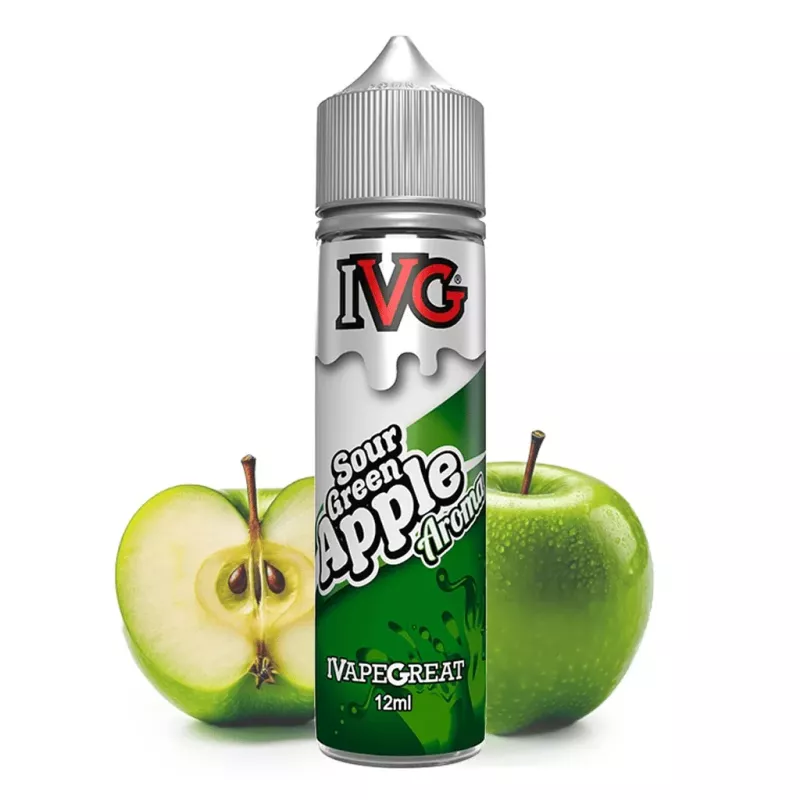 IVG Sour Green Apple longfill příchuť 24 ml