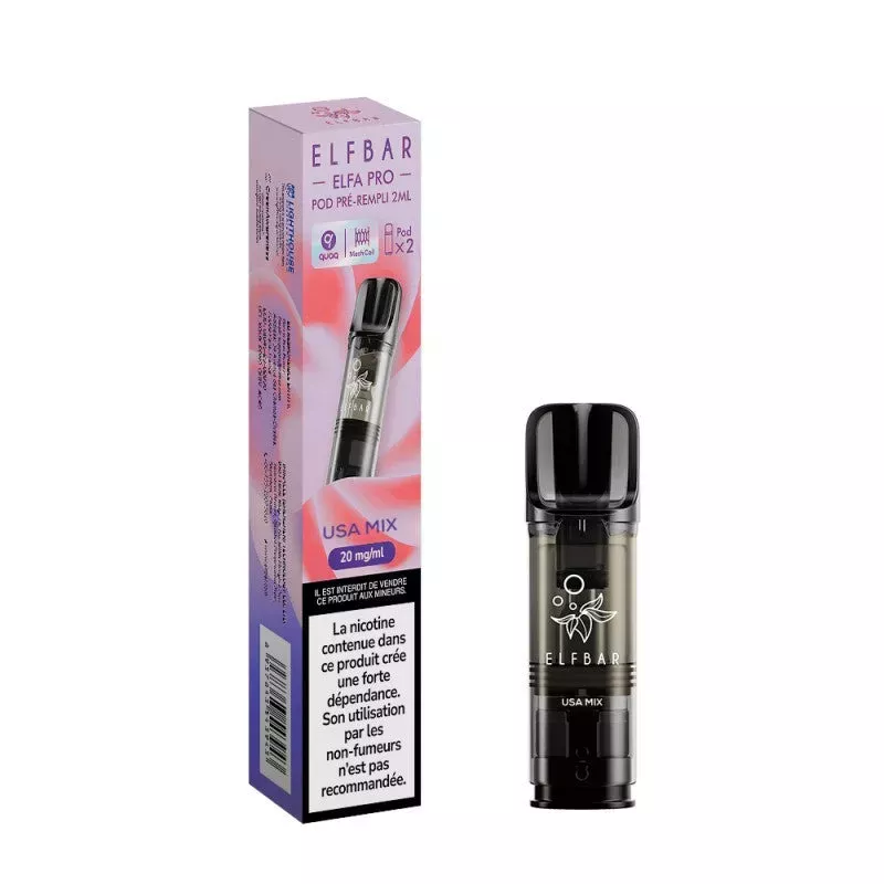Elf Bar ELFA Pro USA Mix POD cartridge 2 ml (2 pcs)