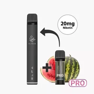 Elf Bar ELFA Pro Starter Kit 500 mAh Black – Watermelon