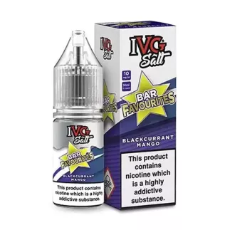 IVG Favourite Bar Salts Blackcurrant Mango 10 ml – nikotinsó