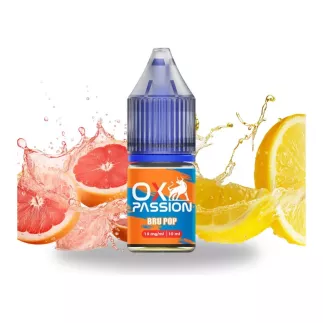 Oxva OX Passion Salts Bru Pop e-liquid 10 ml