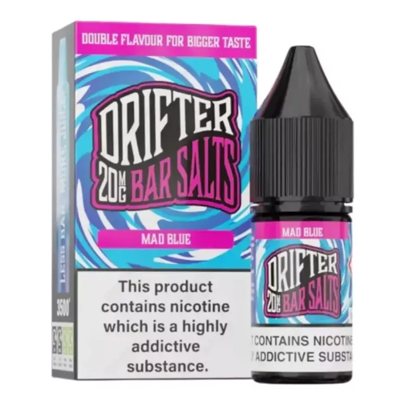 DRIFTER Bar Salts Mad Blue 10 ml – sól nikotynowa | vapecity24