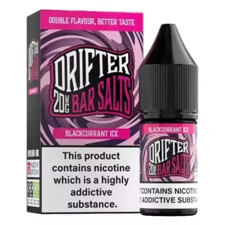 DRIFTER Bar Salts Sour Blackcurrant ICE 10 ml – Nikotinsalz